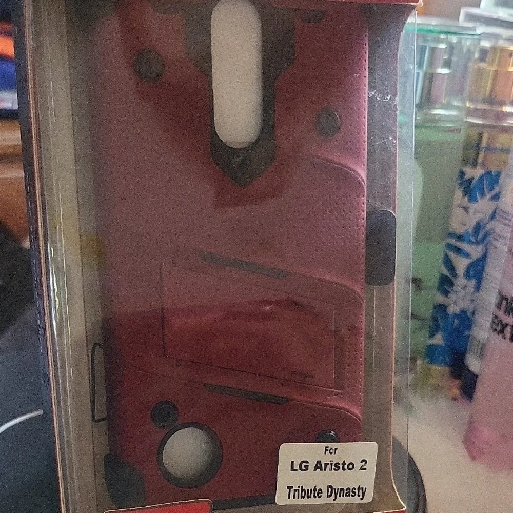 Bolt Cover for LG Aristo 2 - Red